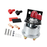 Maxbell 12V Battery Disconnect Switch Battery Cut Off Switch for Vehicle Car RV Red