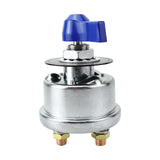 Maxbell 12V Battery Disconnect Switch Battery Cut Off Switch for Vehicle Car RV Blue