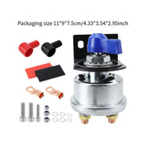 Maxbell 12V Battery Disconnect Switch Battery Cut Off Switch for Vehicle Car RV Blue