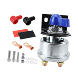 Maxbell 12V Battery Disconnect Switch Battery Cut Off Switch for Vehicle Car RV Blue