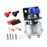 Maxbell 12V Battery Disconnect Switch Battery Cut Off Switch for Vehicle Car RV Blue