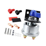 Maxbell 12V Battery Disconnect Switch Battery Cut Off Switch for Vehicle Car RV Blue
