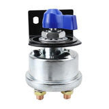 Maxbell 12V Battery Disconnect Switch Battery Cut Off Switch for Vehicle Car RV Blue