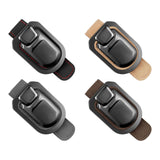 Maxbell Sun Visor Eyeglass Holder Sturdy Universal Car Interior Glasses Storage Clip Black