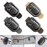 Maxbell Sun Visor Eyeglass Holder Sturdy Universal Car Interior Glasses Storage Clip Black