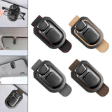 Maxbell Sun Visor Eyeglass Holder Sturdy Universal Car Interior Glasses Storage Clip Black
