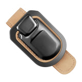Maxbell Sun Visor Eyeglass Holder Sturdy Universal Car Interior Glasses Storage Clip Beige