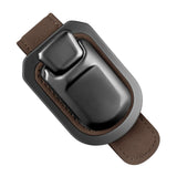 Maxbell Sun Visor Eyeglass Holder Sturdy Universal Car Interior Glasses Storage Clip Brown
