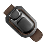 Maxbell Sun Visor Eyeglass Holder Sturdy Universal Car Interior Glasses Storage Clip Brown
