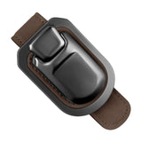 Maxbell Sun Visor Eyeglass Holder Sturdy Universal Car Interior Glasses Storage Clip Brown