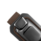 Maxbell Sun Visor Eyeglass Holder Sturdy Universal Car Interior Glasses Storage Clip Brown