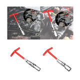 Maxbell Spark Plug Socket Wrench Premium for Motorcycles Garage Shop Lawn Mower Socket 1.6 cm