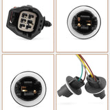 Maxbell Taillight Socket Wiring Harness 68004166AC Replaces for Jeep Wrangler JK