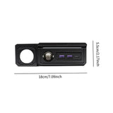 Maxbell USB Charger Hub Black Professional Accessories for Jimny 2019-2025 Jb74 Left Driver Side