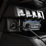 Maxbell USB Charger Hub Black Professional Accessories for Jimny 2019-2025 Jb74 Left Driver Side