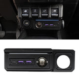 Maxbell USB Charger Hub Black Professional Accessories for Jimny 2019-2025 Jb74 Right Driver Side