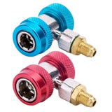 Maxbell Quick Coupler Adapter Supplies Easy to Install Air Conditioning Hose Fitting Low