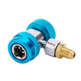 Maxbell Quick Coupler Adapter Supplies Easy to Install Air Conditioning Hose Fitting Low