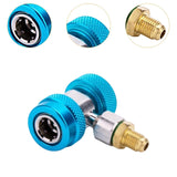 Maxbell Quick Coupler Adapter Supplies Easy to Install Air Conditioning Hose Fitting Low
