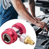 Maxbell Quick Coupler Adapter Supplies Easy to Install Air Conditioning Hose Fitting High