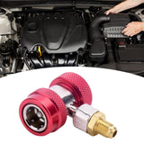 Maxbell Quick Coupler Adapter Supplies Easy to Install Air Conditioning Hose Fitting High