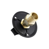 Maxbell RV Water Inlet Sturdy Maintenance Practical with Check Valve for Marine Black