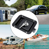 Maxbell RV Toolbox Lock Replace Practical Carbon Steel Accessory with Key Panel Lock