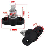Maxbell 2 Pieces M10 Terminal Posts Battery Junction Block for Automotive