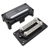 Maxbell Bus Bar Power Distribution Block Junction Block for Car Automotive Boat Black