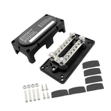 Maxbell Bus Bar Power Distribution Block Junction Block for Car Automotive Boat Black