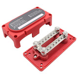 Maxbell Bus Bar Power Distribution Block Junction Block for Car Automotive Boat Red
