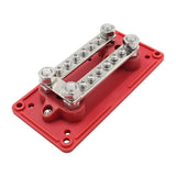Maxbell Bus Bar Power Distribution Block Junction Block for Car Automotive Boat Red