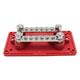 Maxbell Bus Bar Power Distribution Block Junction Block for Car Automotive Boat Red