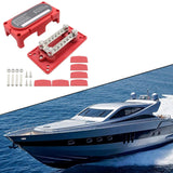 Maxbell Bus Bar Power Distribution Block Junction Block for Car Automotive Boat Red