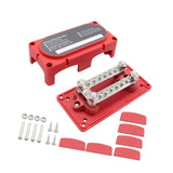 Maxbell Bus Bar Power Distribution Block Junction Block for Car Automotive Boat Red