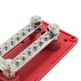 Maxbell Bus Bar Power Distribution Block Junction Block for Car Automotive Boat Red