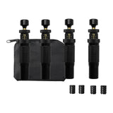 Maxbell 4Pcs Adjustable Automatic Tire Deflation Valves Screw on Tyre Air Down Tools
