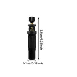 Maxbell 4Pcs Adjustable Automatic Tire Deflation Valves Screw on Tyre Air Down Tools