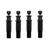 Maxbell 4Pcs Adjustable Automatic Tire Deflation Valves Screw on Tyre Air Down Tools