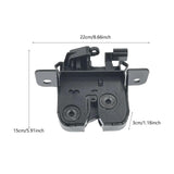 Maxbell Tail Gate Lock 905037230R Premium Trunk Lock for Dacia Duster 2010-2017