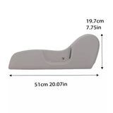 Maxbell Seat Trim Cover Universal Seat Track Cover for Toyota Tacoma 2001-2004