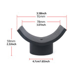 Maxbell High Strength Hydraulic Lifting Axle Saddle Iron for Ranch Farm Trailer 3 inch