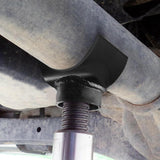 Maxbell High Strength Hydraulic Lifting Axle Saddle Iron for Ranch Farm Trailer 4 inch