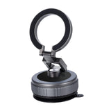 Maxbell Vacuum Magnetic Phone Holder Suction Cup Phone Mount for Fitness Mirror Gray