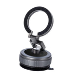 Maxbell Vacuum Magnetic Phone Holder Suction Cup Phone Mount for Fitness Mirror Gray