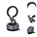 Maxbell Vacuum Magnetic Phone Holder Suction Cup Phone Mount for Fitness Mirror Gray