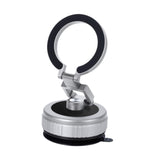Maxbell Vacuum Magnetic Phone Holder Suction Cup Phone Mount for Fitness Mirror Silvery
