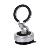 Maxbell Vacuum Magnetic Phone Holder Suction Cup Phone Mount for Fitness Mirror Silvery