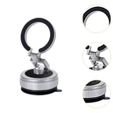 Maxbell Vacuum Magnetic Phone Holder Suction Cup Phone Mount for Fitness Mirror Silvery