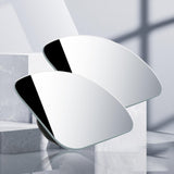 Maxbell 2x Blind Spot Mirrors Parts Auxiliary Mirrors for Truck Automotive Suvs Fan Shaped